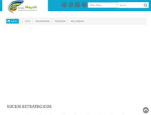 Tablet Screenshot of grupomeyah.com